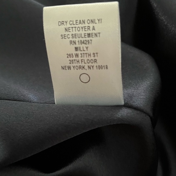 MILLY Ally Off-the-Shoulder Gown in Italian Stretch Satin - Picture 14 of 14